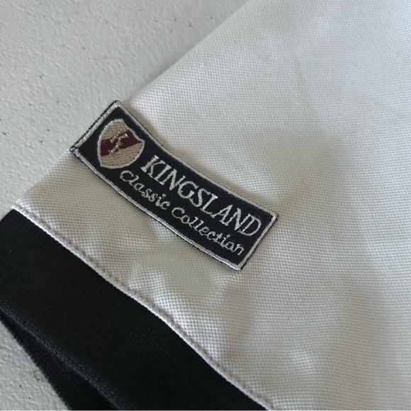 Kingsland Show Shirt Lovita SS Classic White Sz large -0445 - Picture 6 of 10